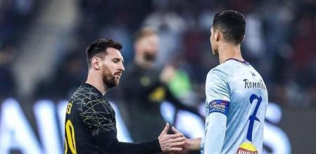 Messi y cristiano